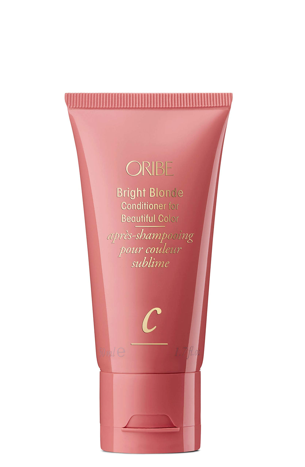 Oribe Bright Blonde Conditioner, botella frontal, aporta brillo y suavidad al rubio