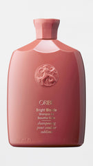Oribe Bright Blonde Shampoo lather demonstrates even toning and brassiness control.