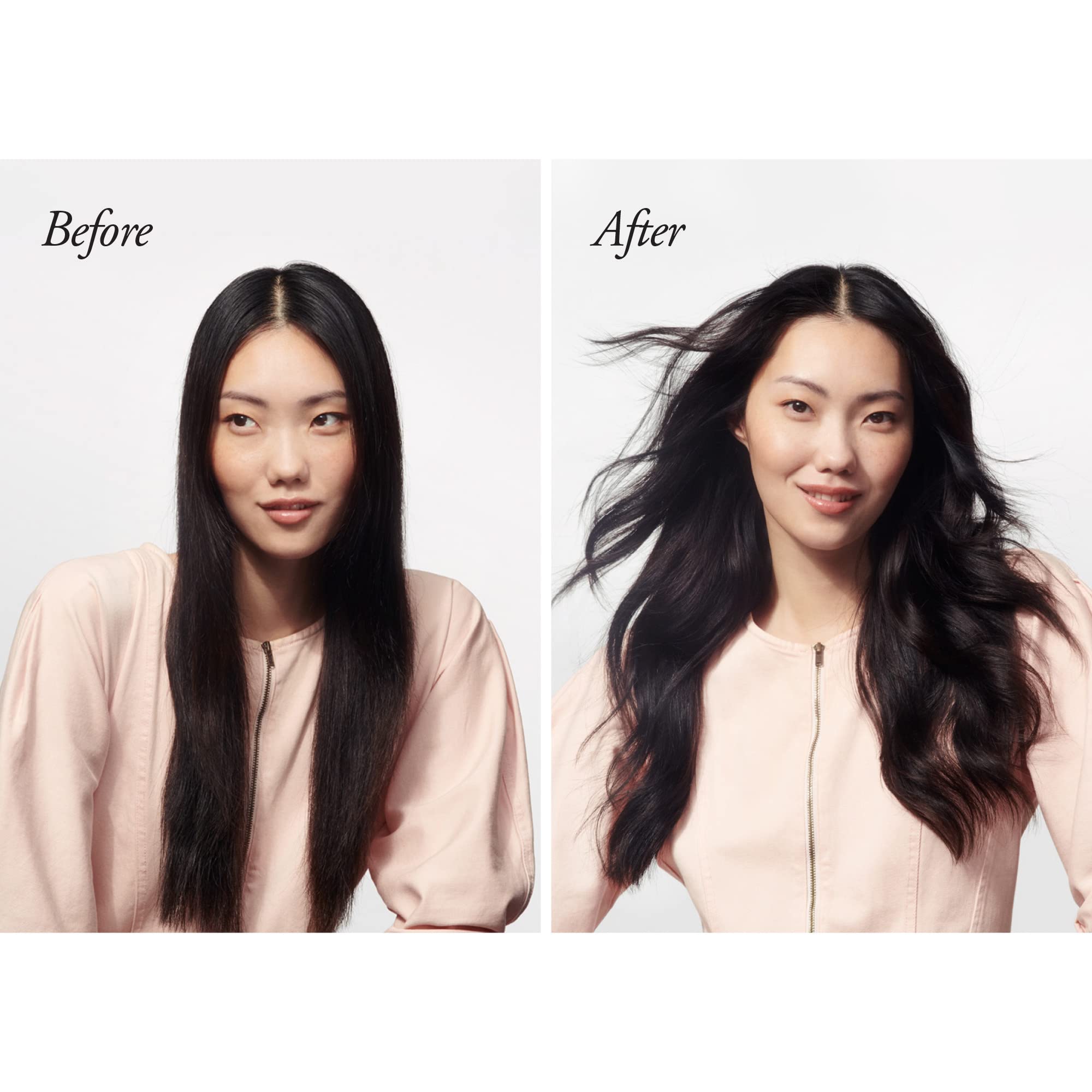 Oribe Crème for Style hair application close-up highlights conditioning and shine.