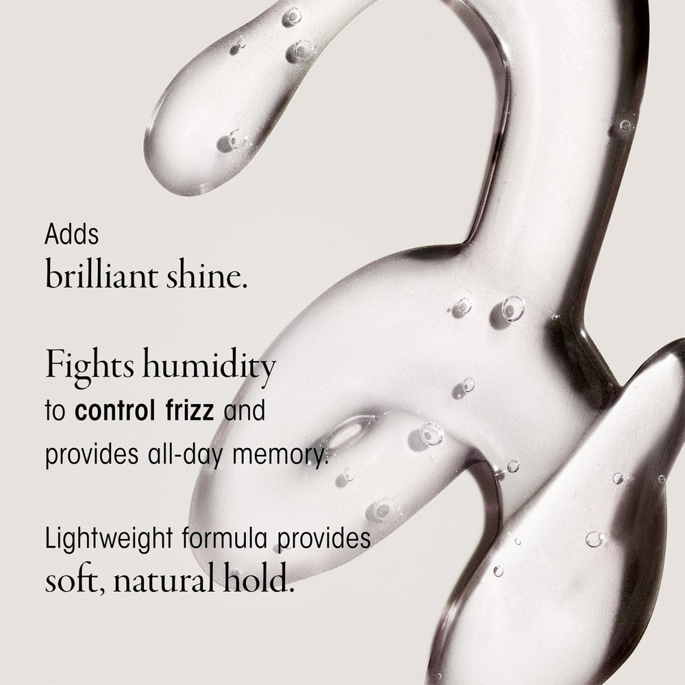 Oribe Curl Gloss demonstrates humidity resistance and frizz control on curls.