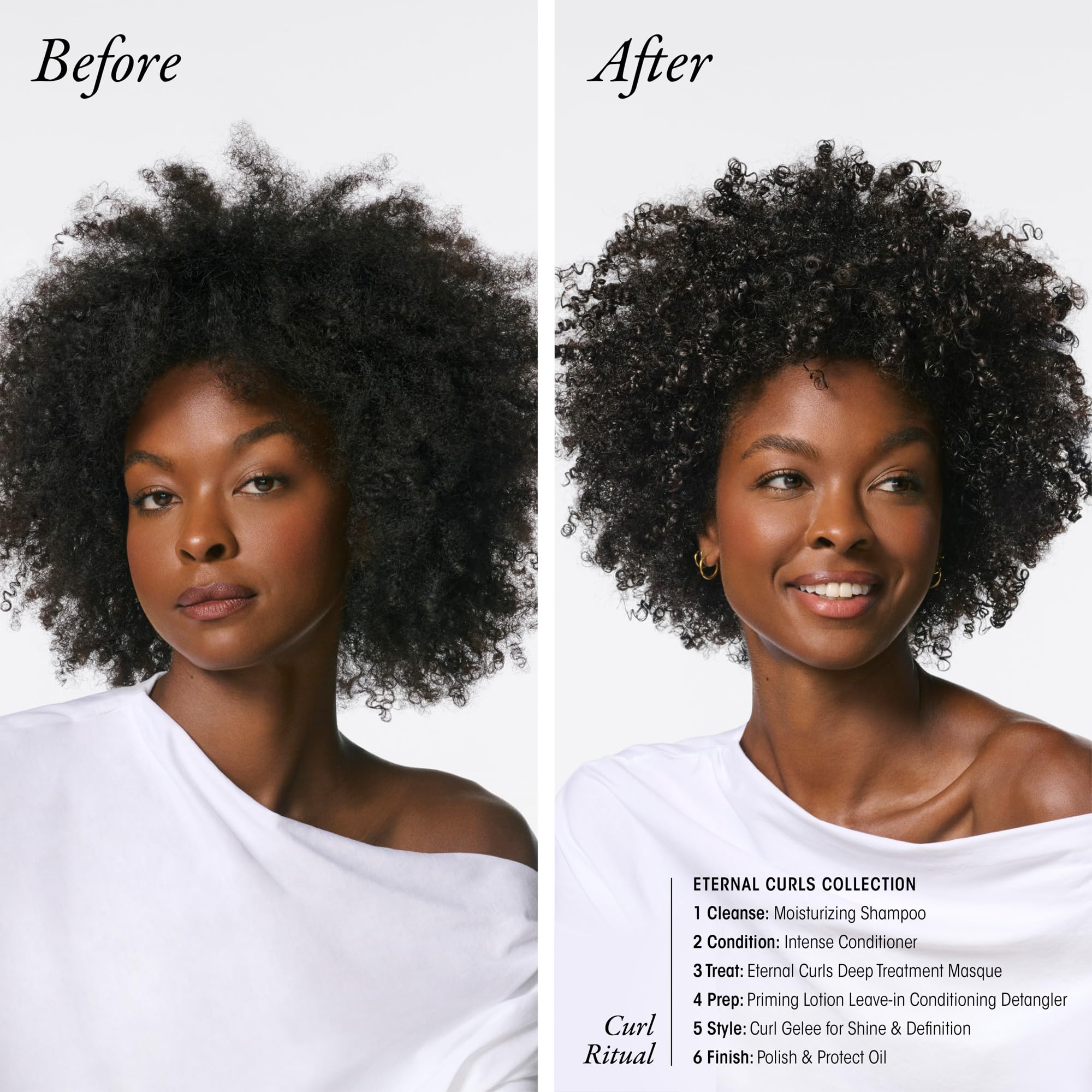 Oribe Eternal Curls Conditioner smooths and adds shine to curls.