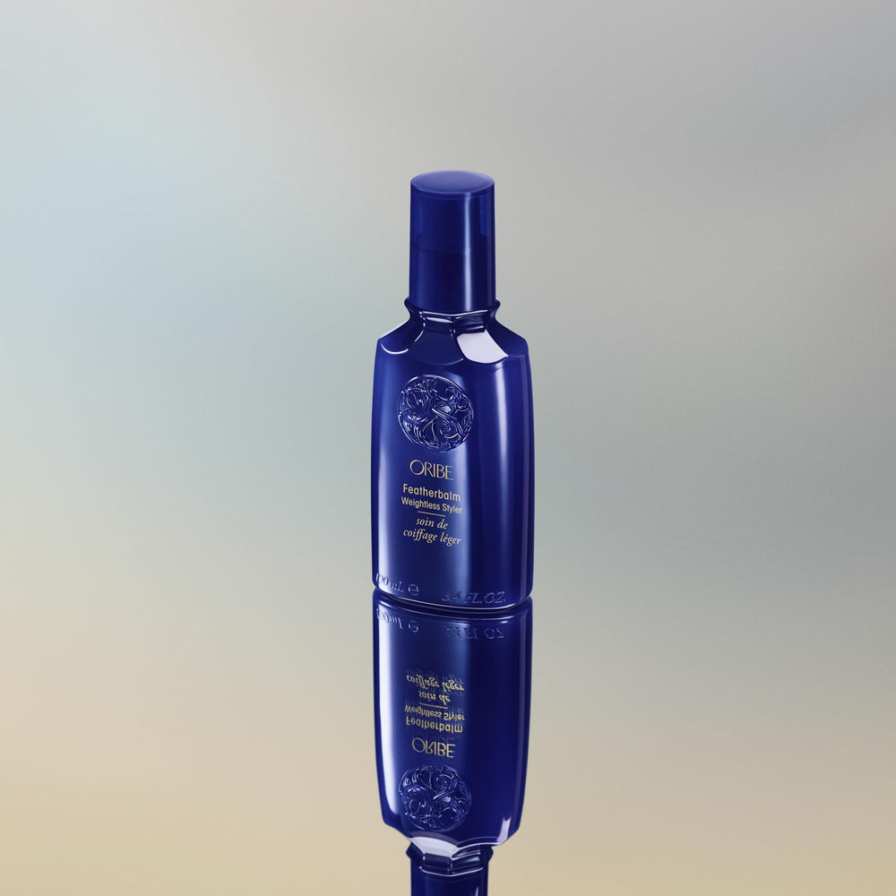 Oribe Feather Balm heat-protected styling for air-dried looks.
