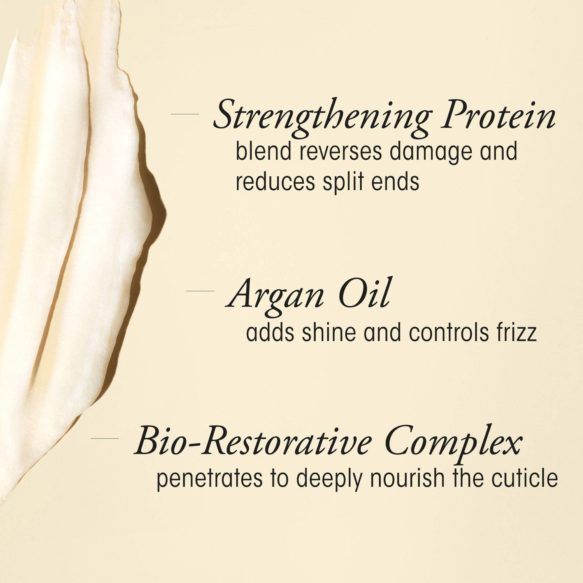 Oribe Gold Lust argan oil detail highlighting nourishing shine.