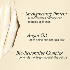 Oribe Gold Lust argan oil detail highlighting nourishing shine.