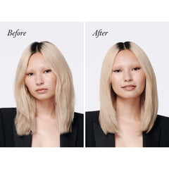 Oribe Gold Lust spray being dispensed for smooth, heat-protected styling results