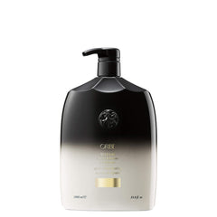 Oribe Gold Lust Repair & Restore Conditioner bottle showing luxurious hydration for soft, shiny hair