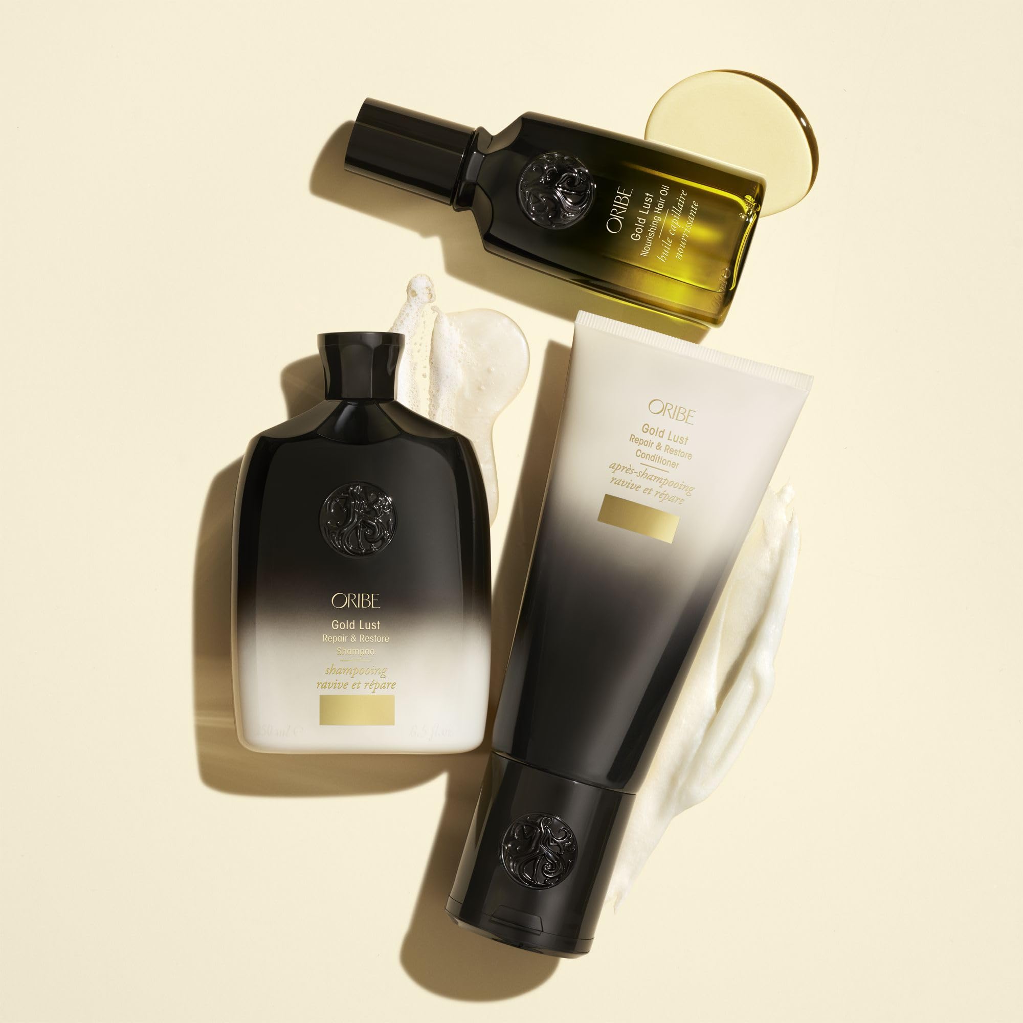 Oribe Gold Lust Shampoo ingredients Cypress Argon Maracuja, botanical blend