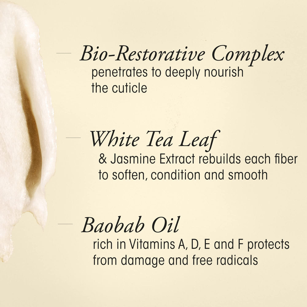 Baobab and jasmine ingredients in Oribe Gold Lust mask