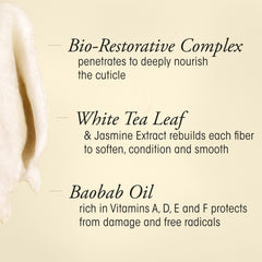 Baobab and jasmine ingredients in Oribe Gold Lust mask