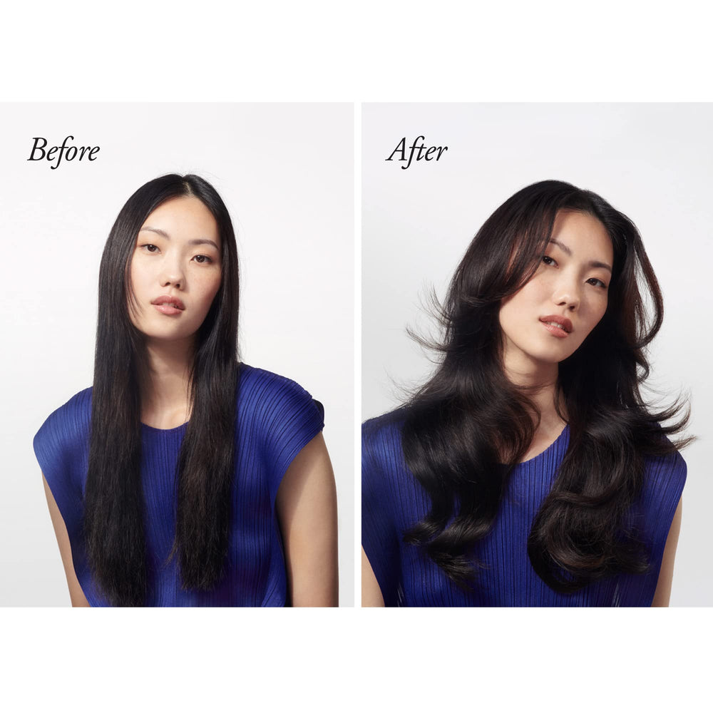 Oribe Grandiose Mousse foam texture provides soft hold without crunch.