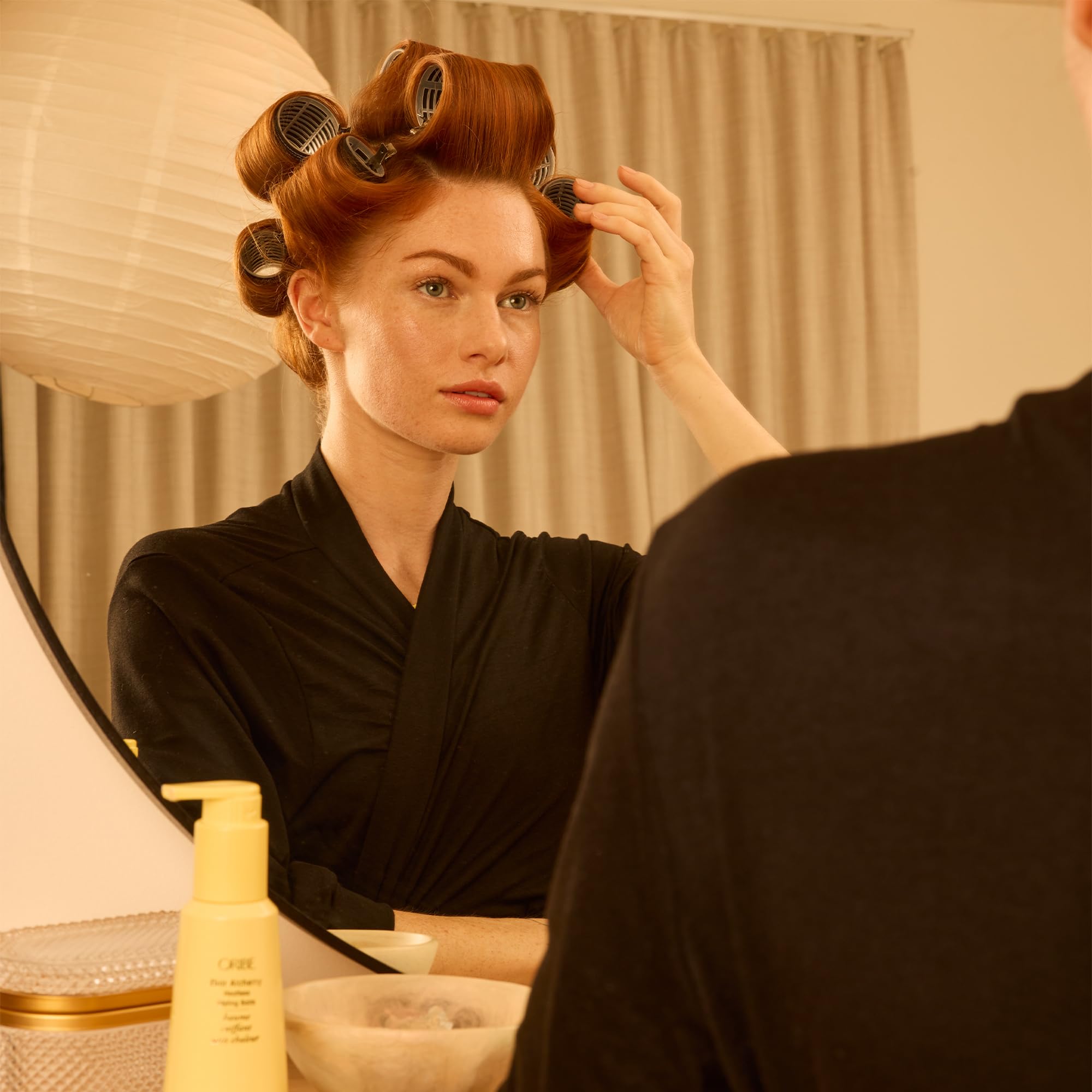 Oribe Curative Blend ingredients illustrated with the balm