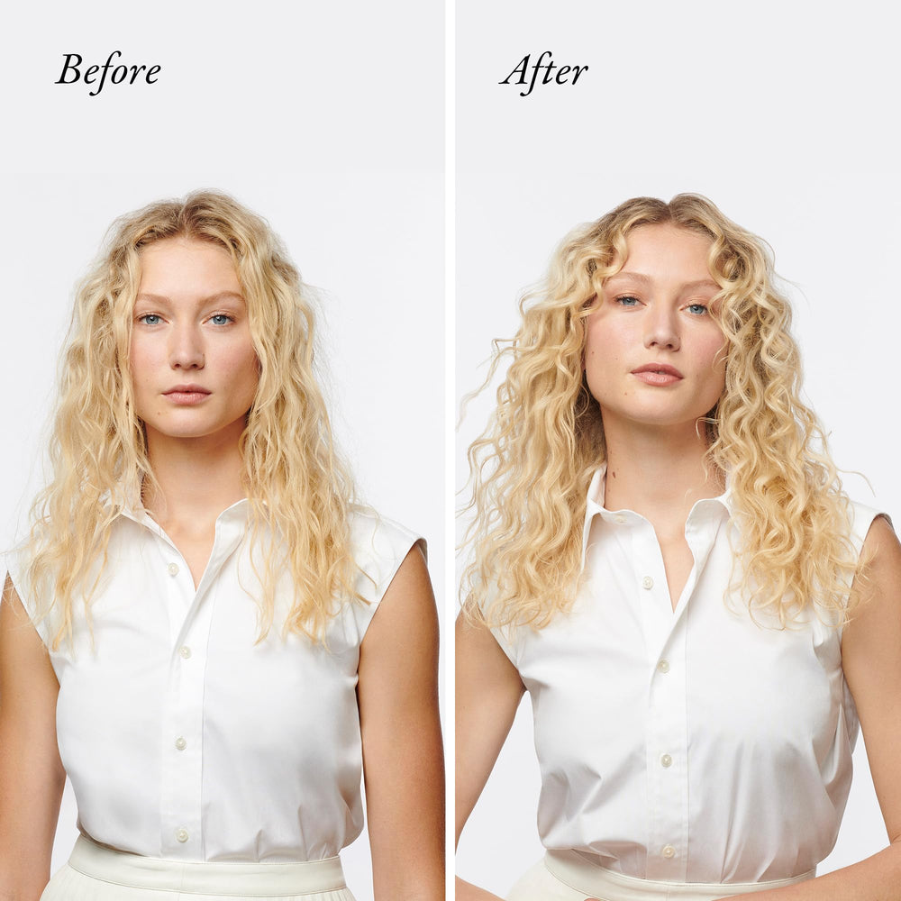 Oribe Hair Alchemy Balm with yerba mate adds glossy shine