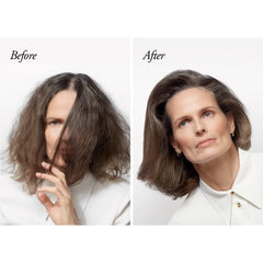 Hair with Oribe Imperial Blowout heat protection during styling