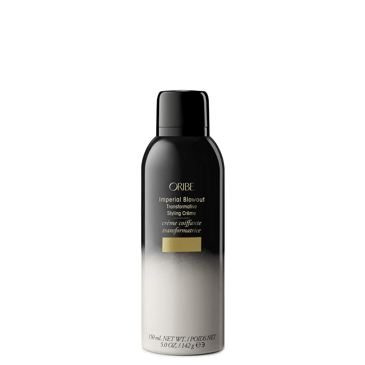 Oribe Imperial Blowout Spray bottle on display for easy styling