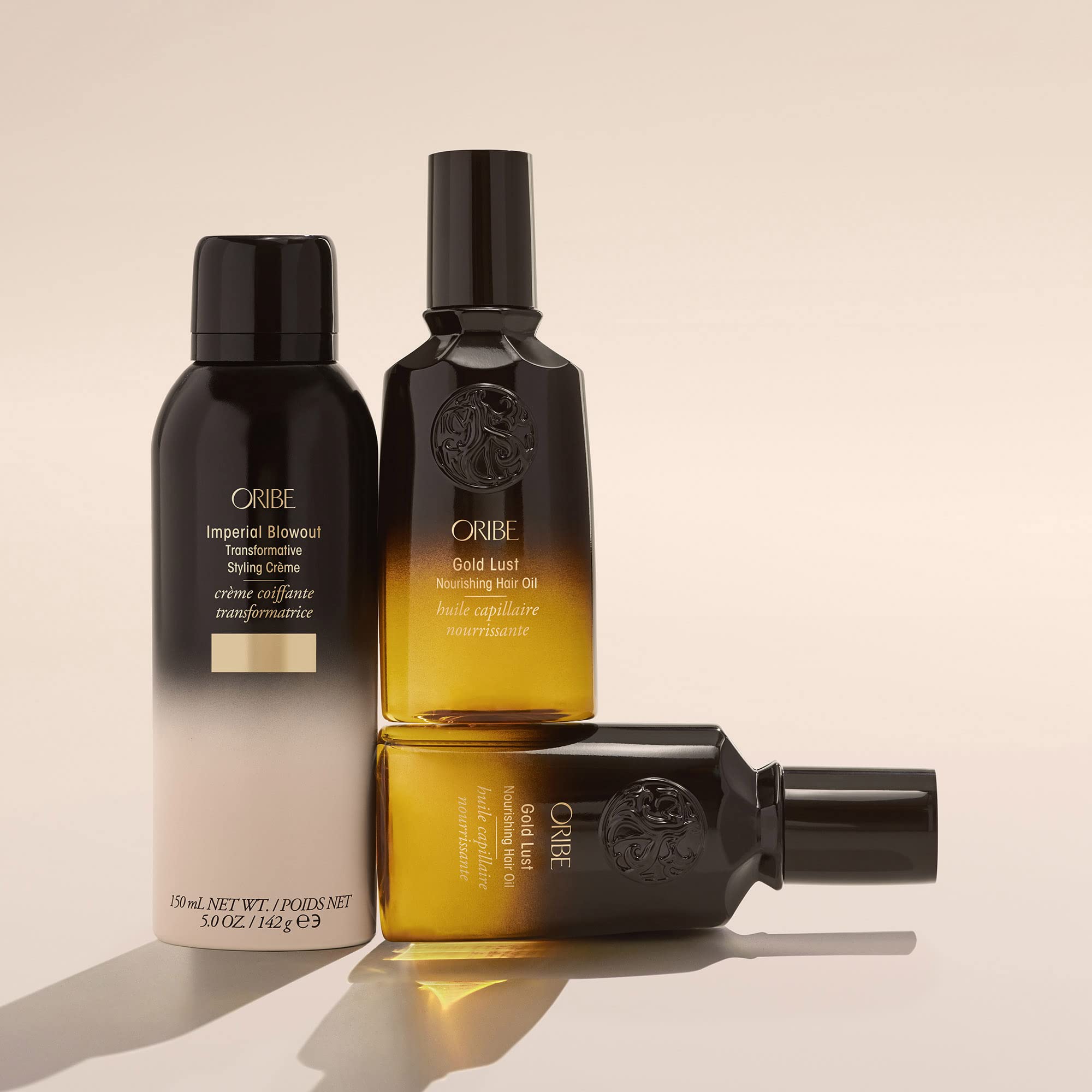 UV activation concept for Oribe Imperial Blowout brightening