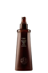 Closeup of Oribe Maximista label highlighting premium formulation and claims