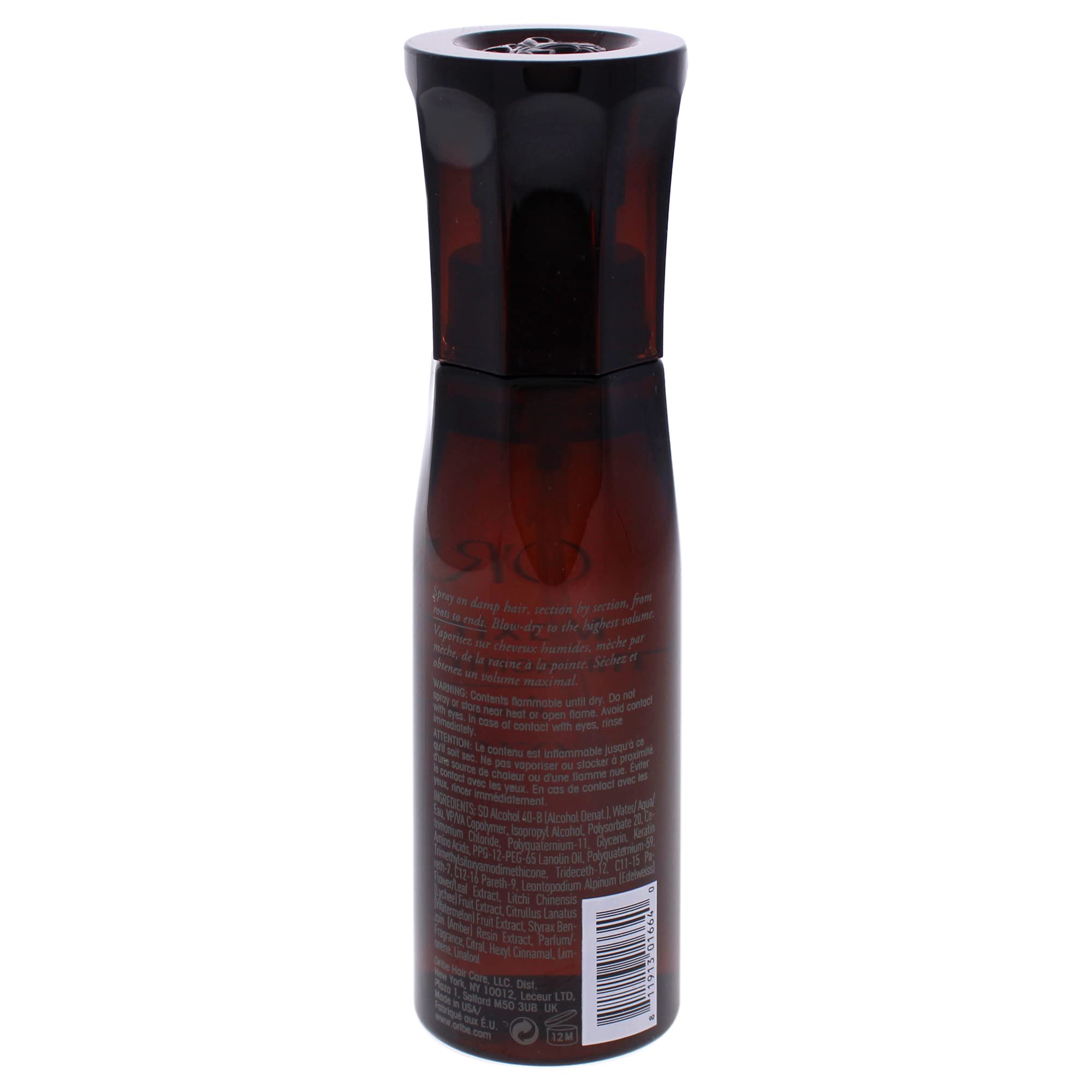 Oribe Maximista: uso para dar volumen y textura al peinado con protección térmica.
