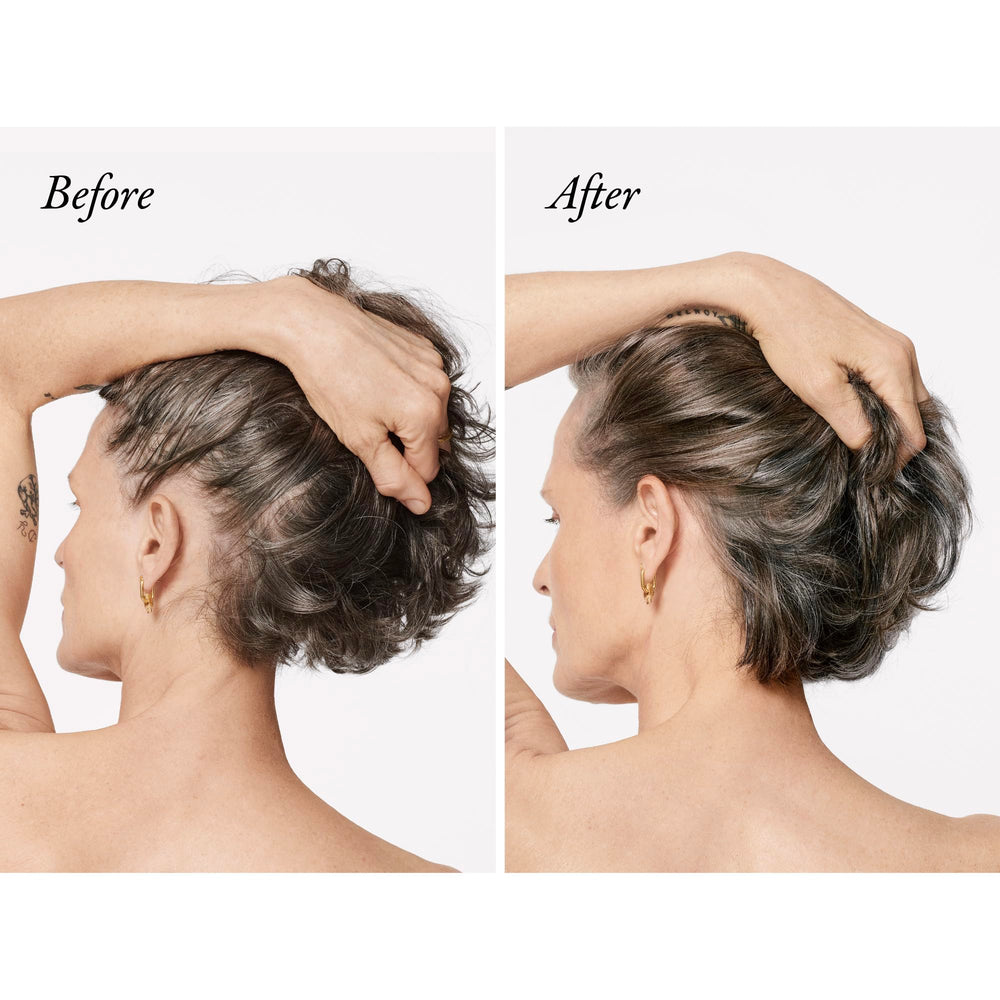 Packaging of Oribe Serene Scalp Densifying Conditioner with Capixyl label.