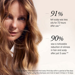 Oribe Serene Scalp Oil Control Shampoo ingredients: algae and prebiotic balance the scalp.
