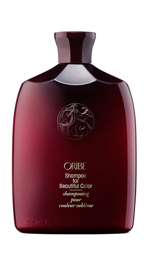 Oribe Shampoo for Beautiful Color bottle highlighting color-safe cleansing