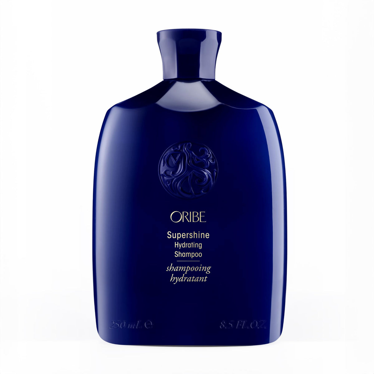 Oribe Supershine Hydrating Shampoo bottle front for luxury hydration