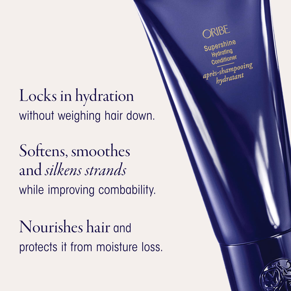 Oribe Supershine Moisturizing Cream hair glow and frizz control.