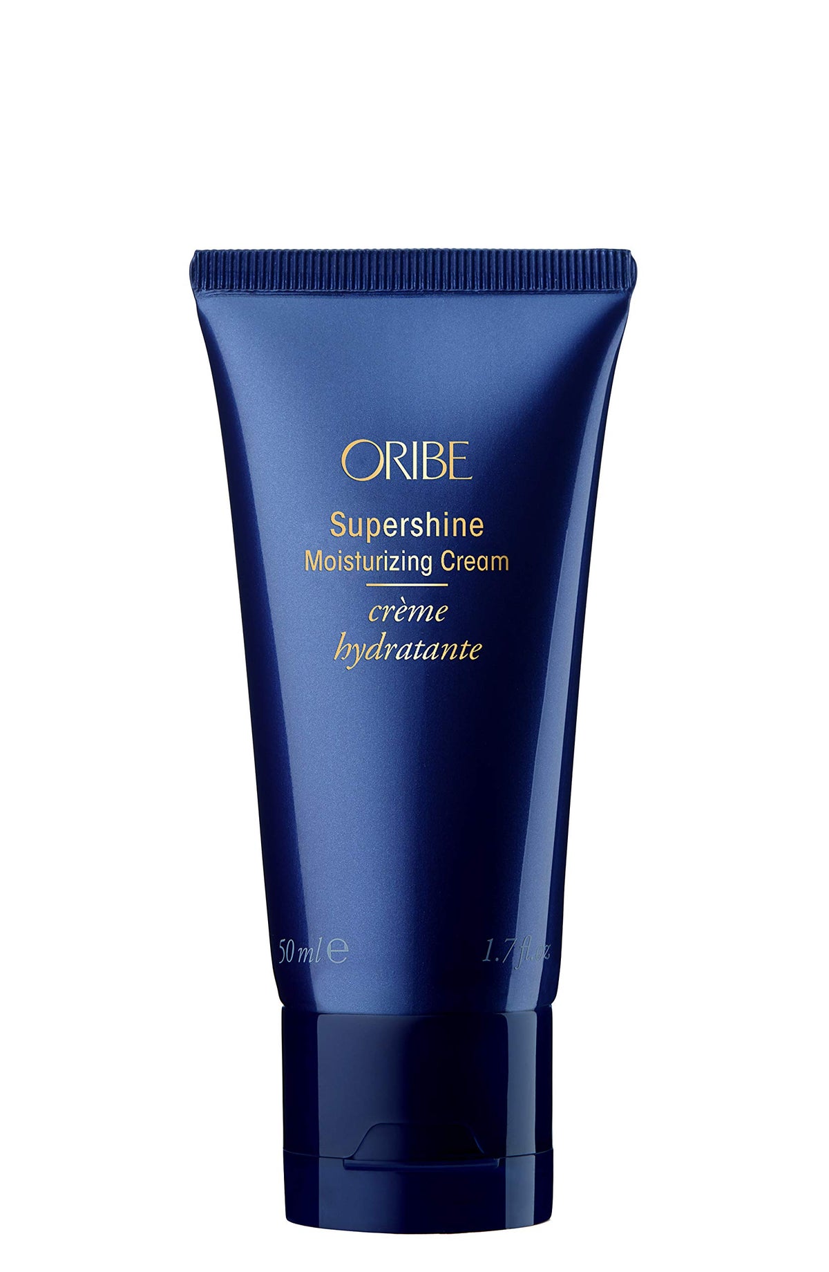 Oribe Supershine Moisturizing Styling Cream travel pack delivers hydration and radiant shine for sleek styles.