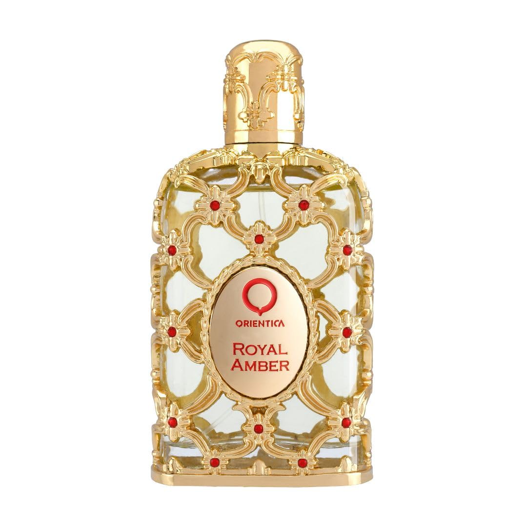 Orientica Royal Amber top notes of bergamot and melon opening fresh