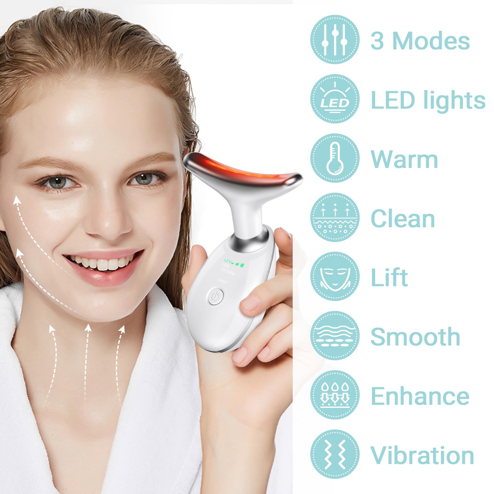 Oriflame face roller close-up for sculpting tool aiding skin refinement and absorption.