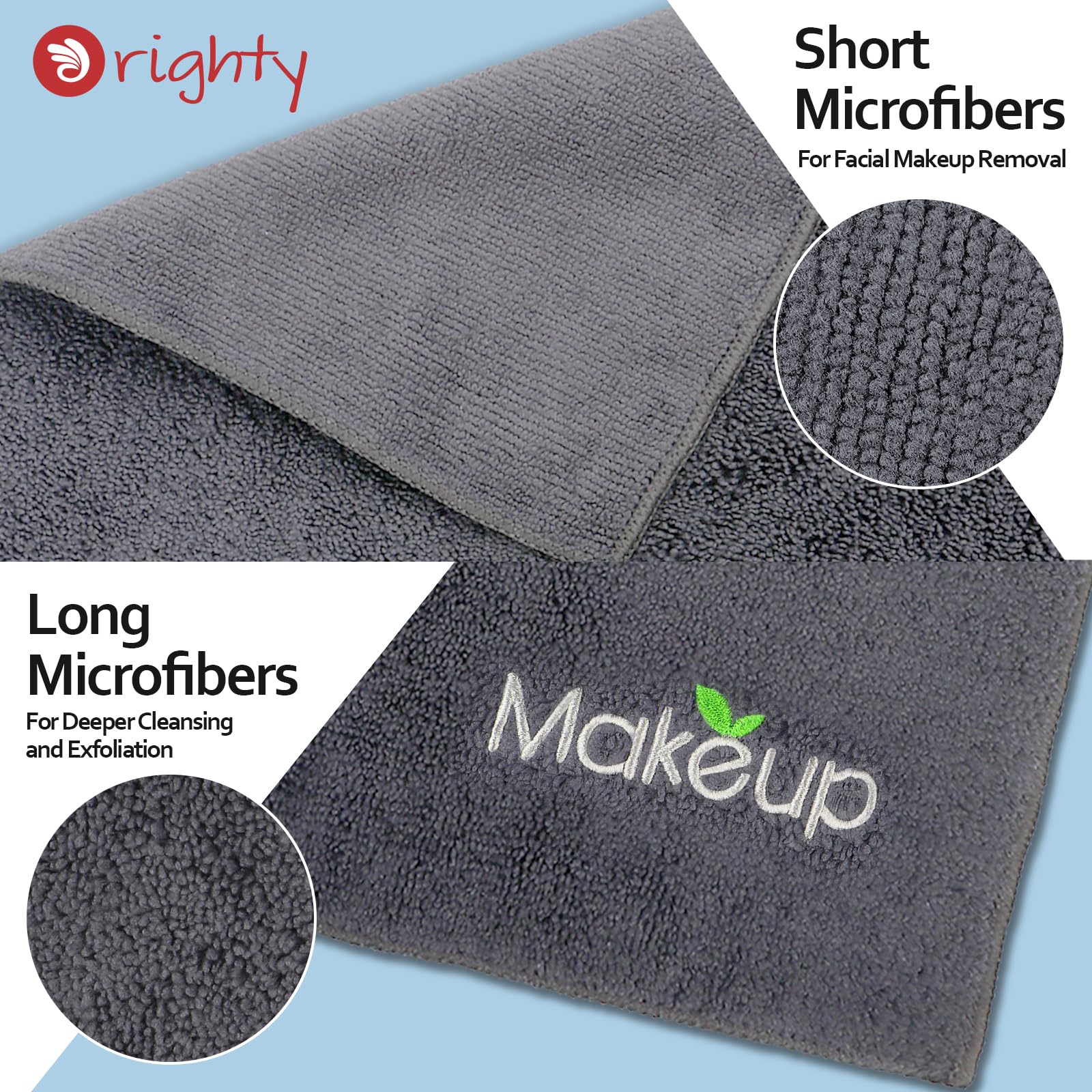 Toallas multiuso Orighty para limpieza facial en casa
