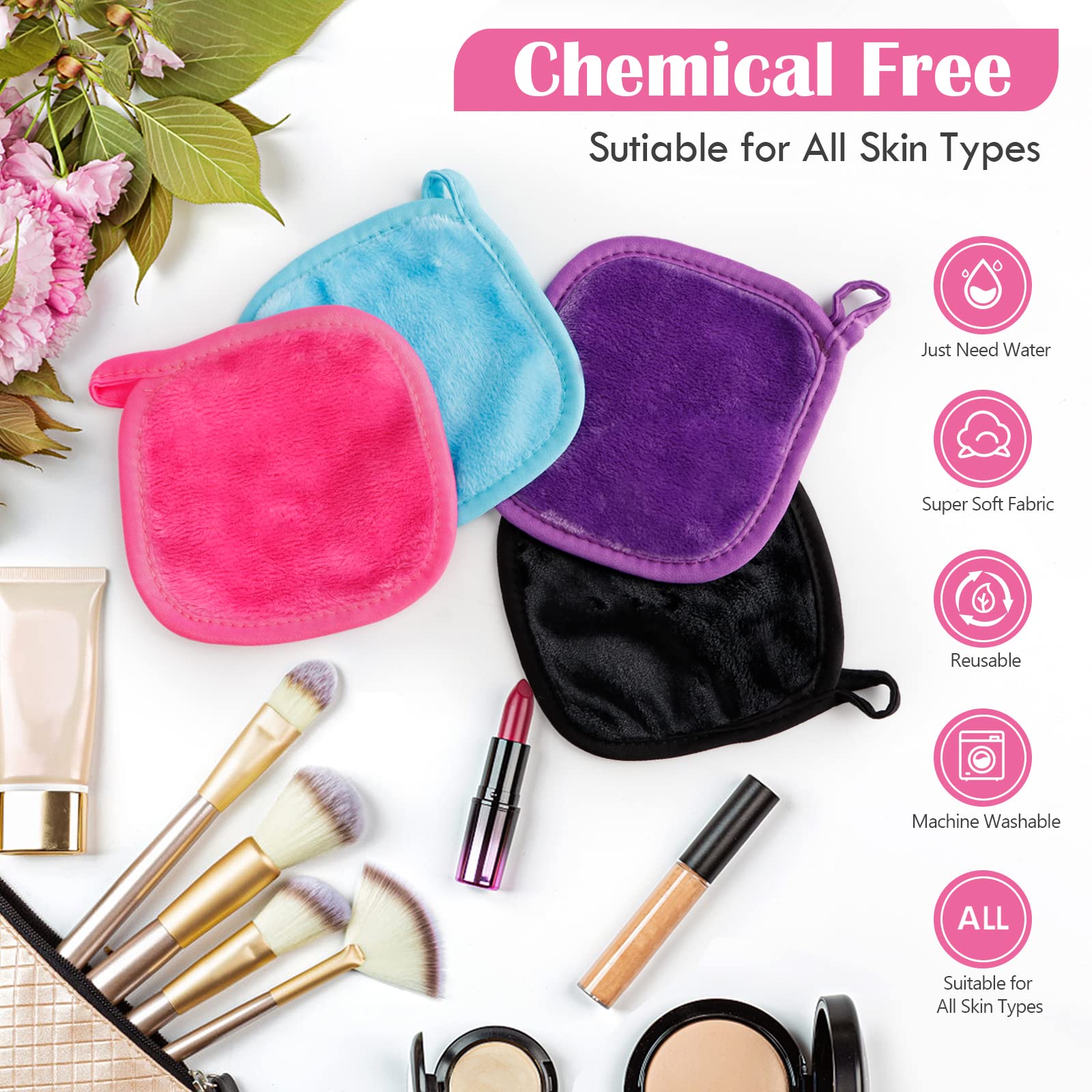 Orighty uso multifuncional para rostro y ojos con solo agua.