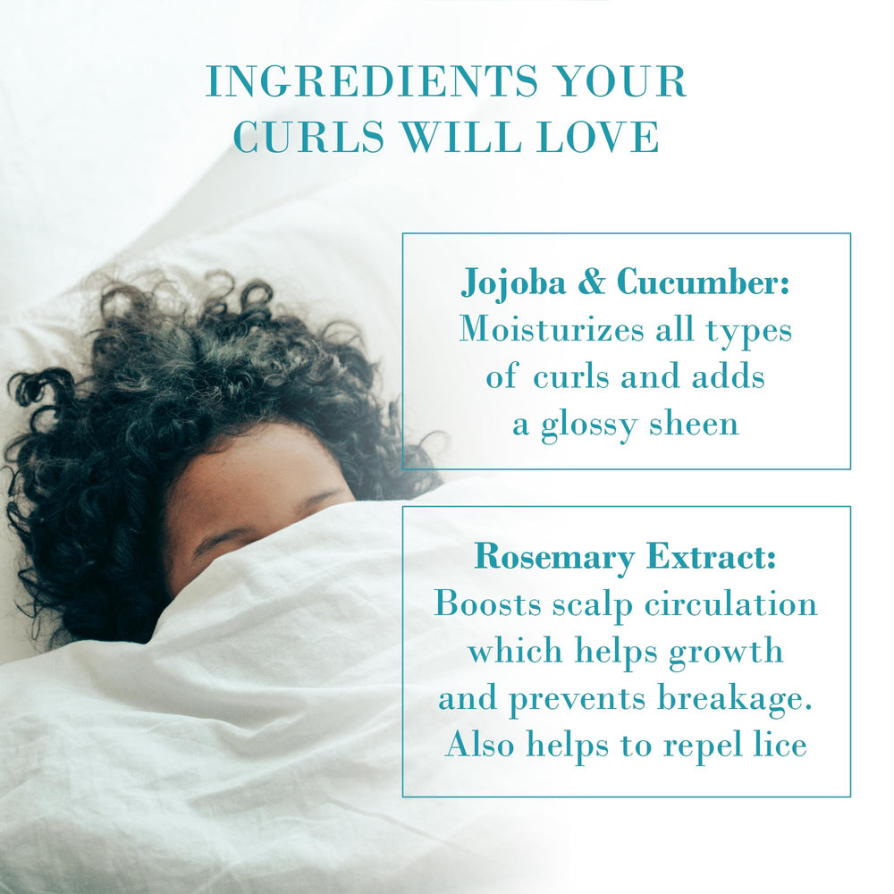 Original Sprout Curl Calmer vegan cruelty-free label communicates clean, plant-based care.