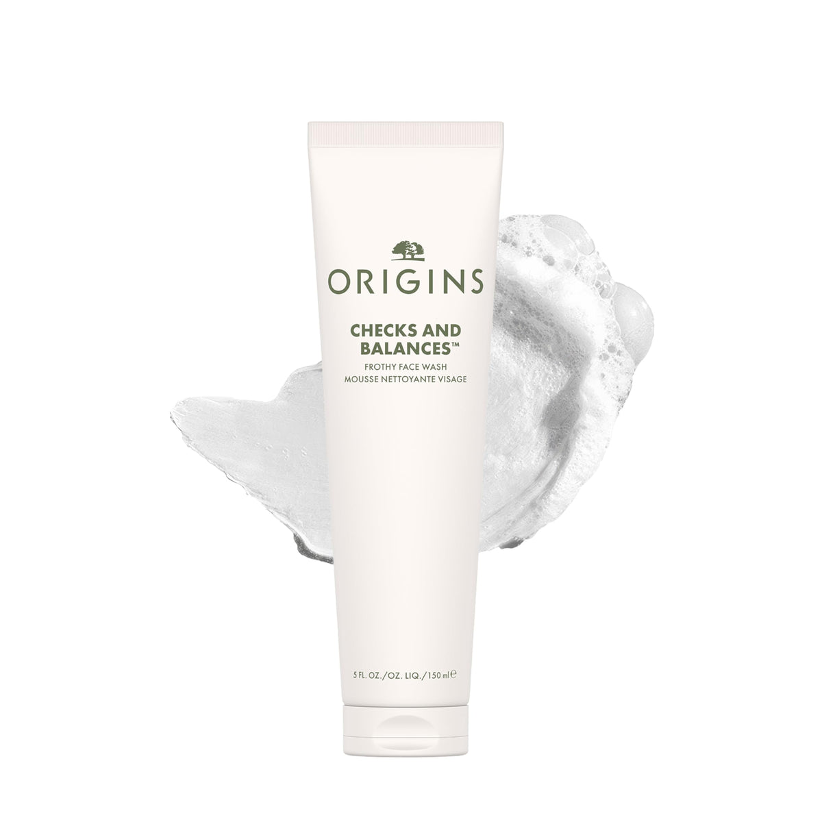 Origins Checks and Balances bottle pour; refreshing cleanser for all skin types.