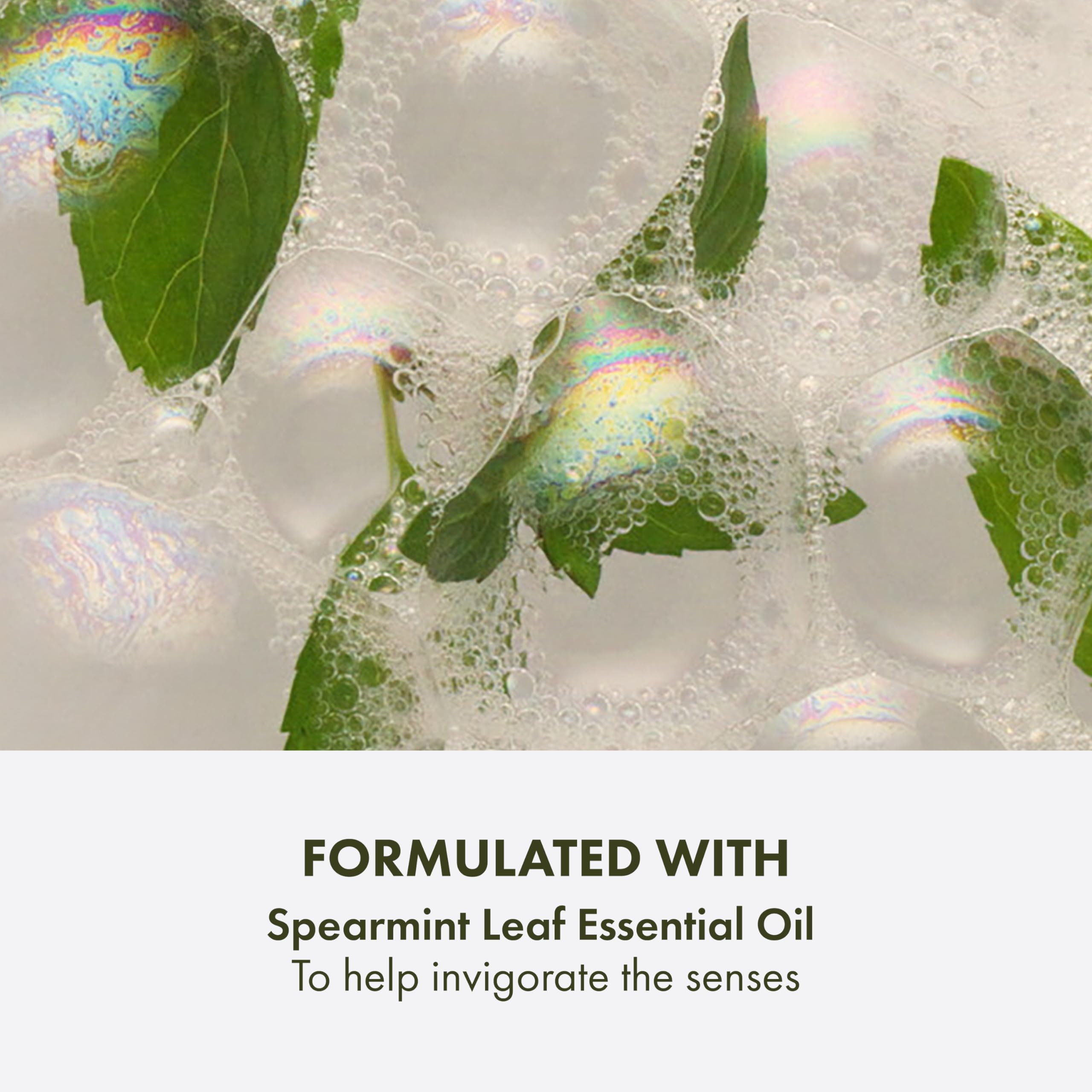 Luxurious, rich texture of Origins Checks and Balances foaming cleanser.