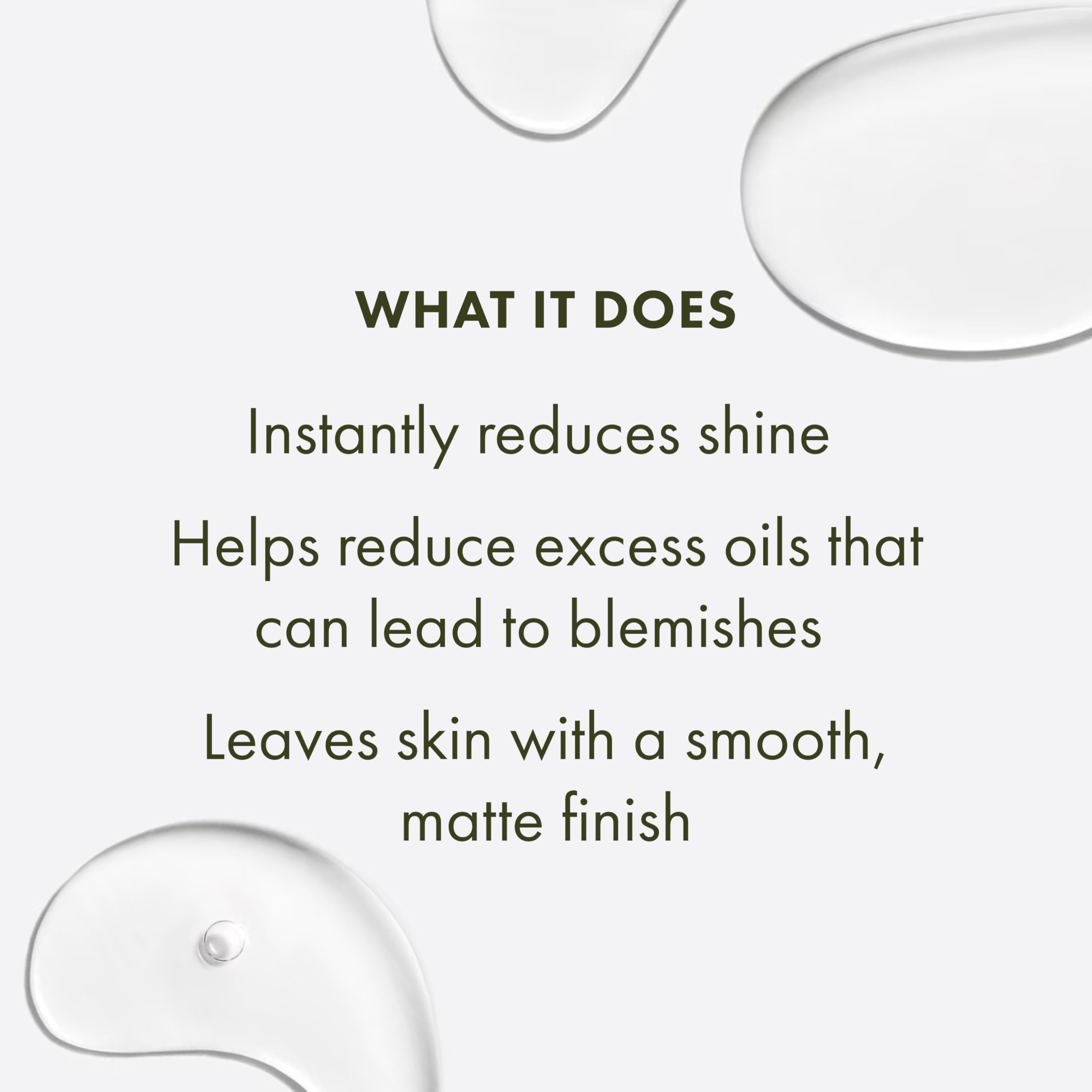 Cotton pad applying Origins Clear Improvement toner to face.