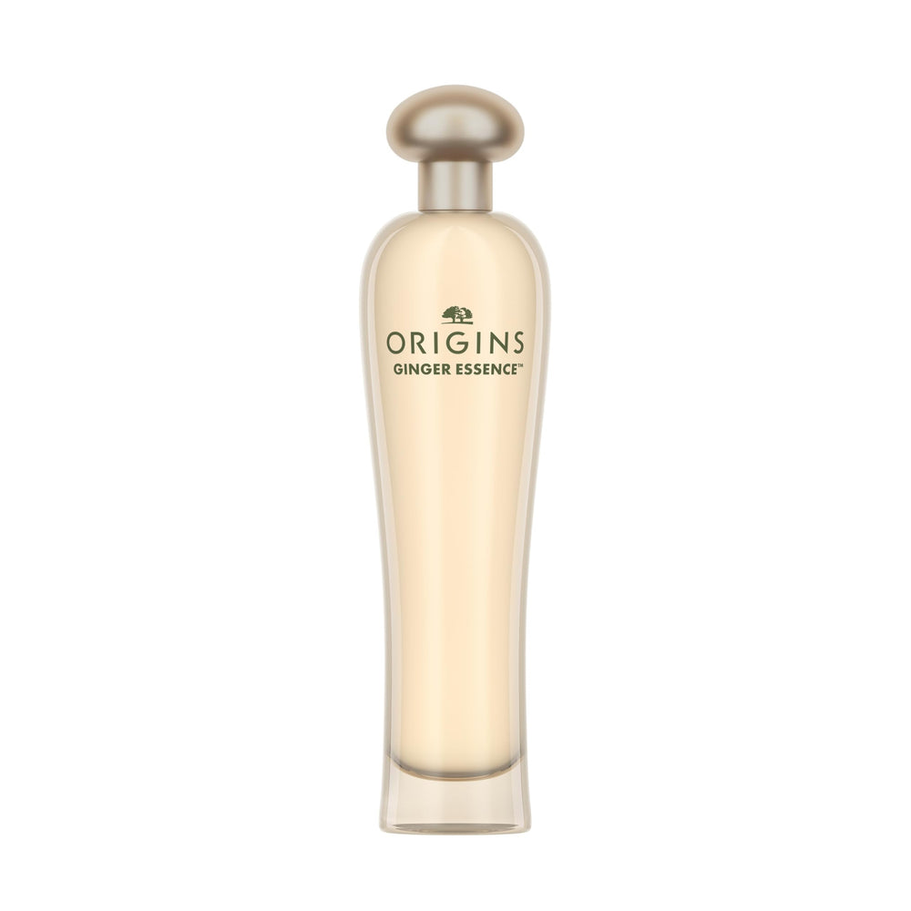 Origins Ginger Essence bottle front showcases premium ginger scent for everyday wear