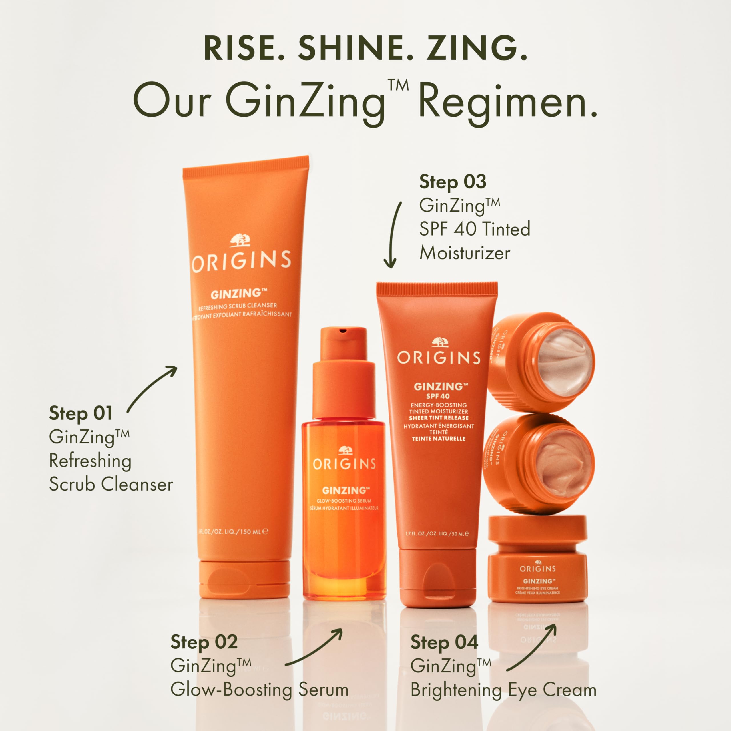 Origins GinZing packaging highlights 81% post-consumer recycled content