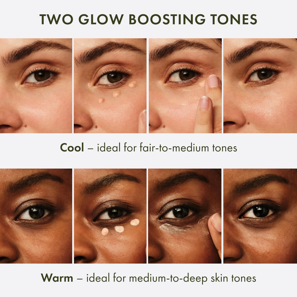 Brightened under-eye area after using Origins GinZing eye cream.