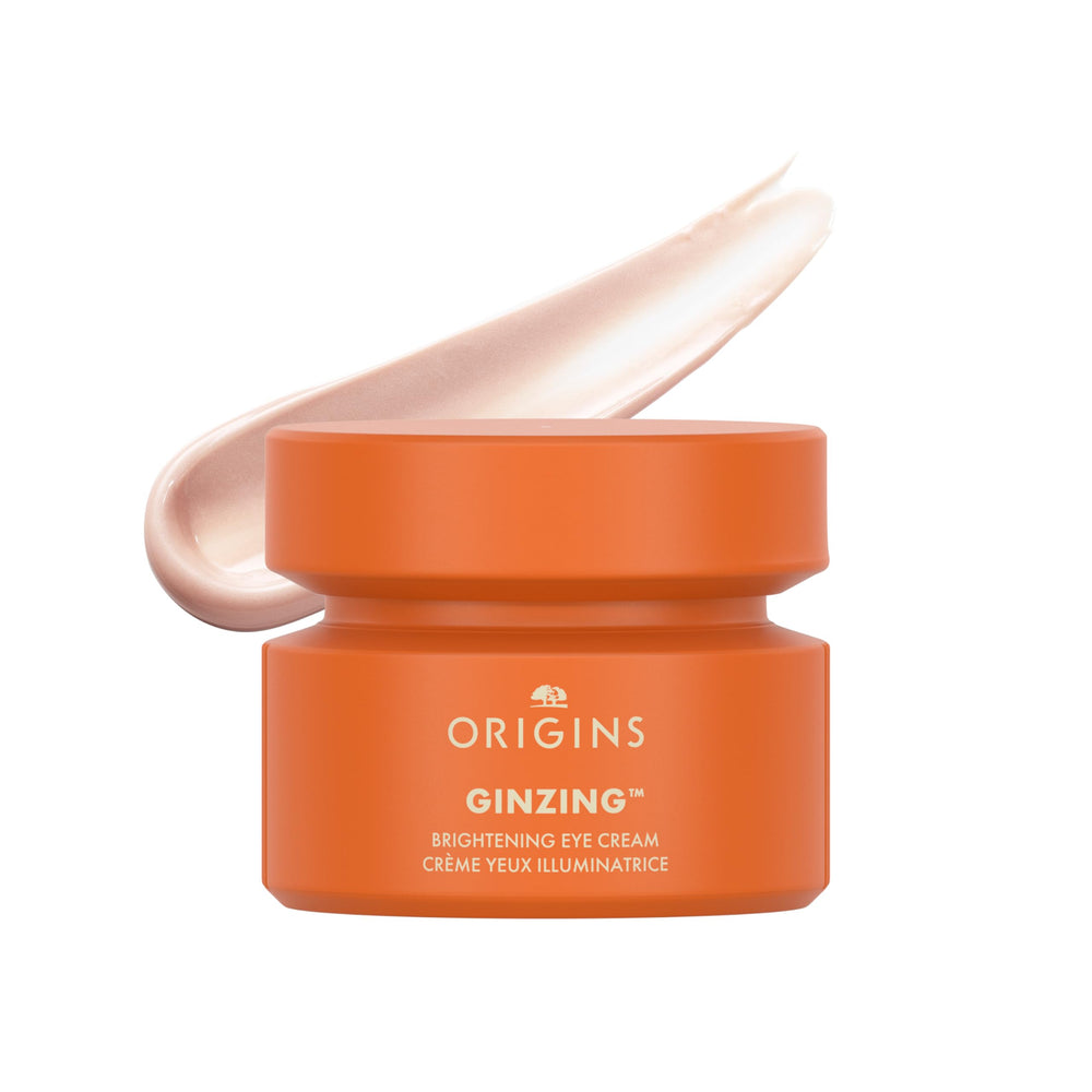 Origins GinZing eye cream in cool tube brightens under-eye area