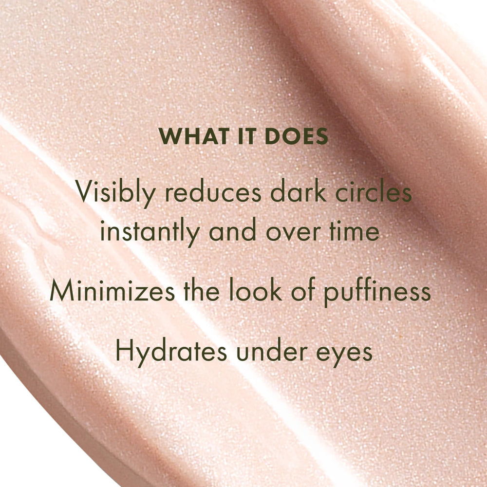 Close-up of Origins GinZing jar texture for under-eye application