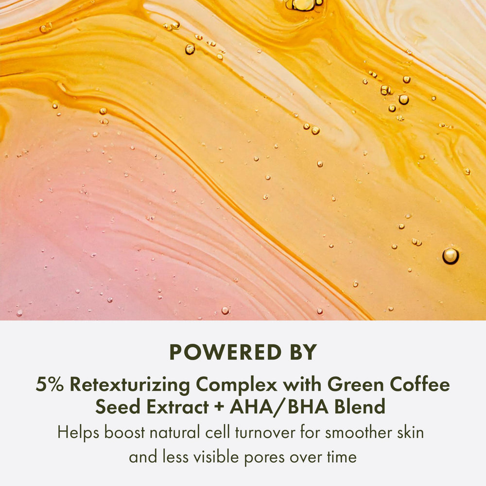 Origins GinZing glow serum droplets show hydrating glow with Hyaluronic Acid.