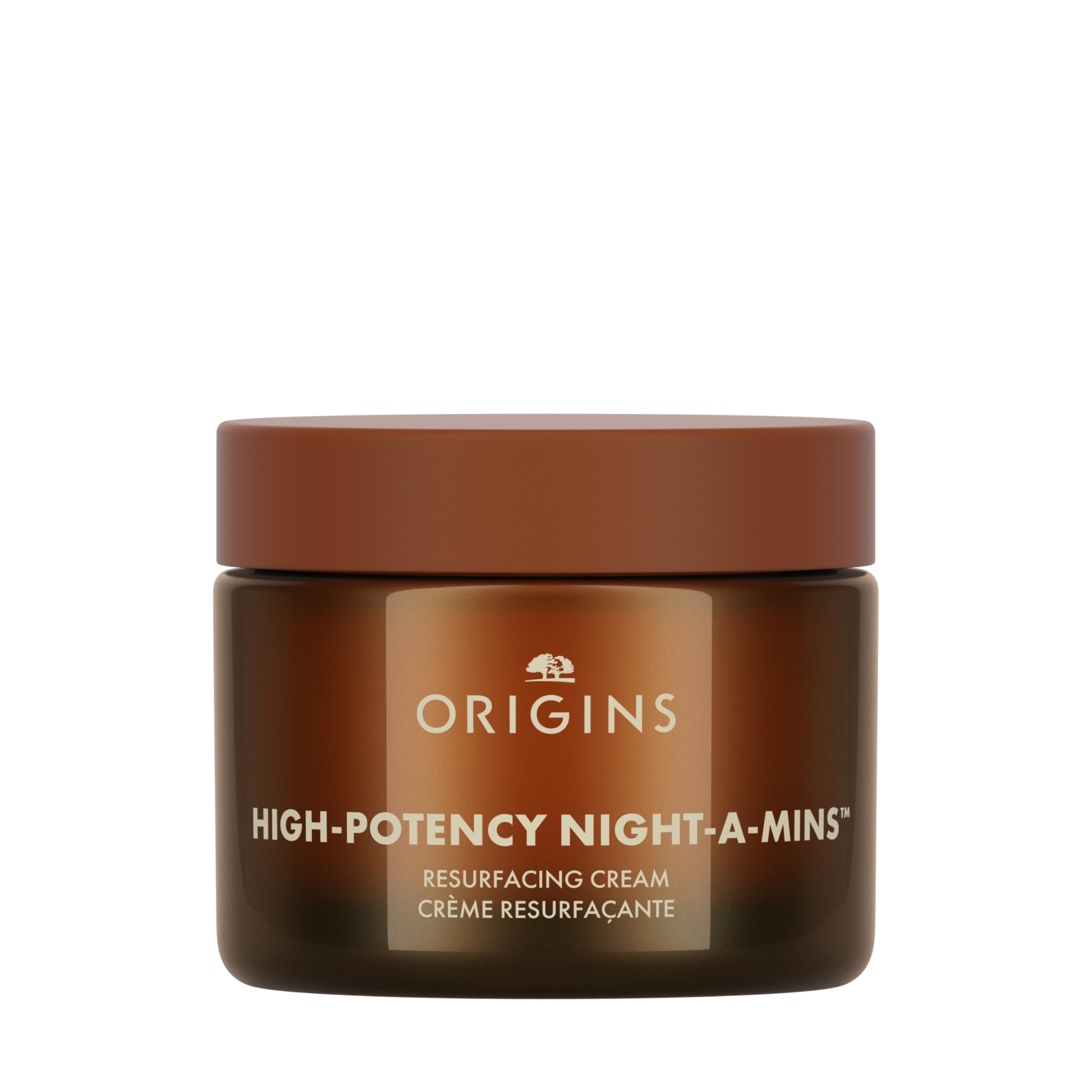 Origins High-Potency Night-A-Mins bottle pour enhances nighttime hydration
