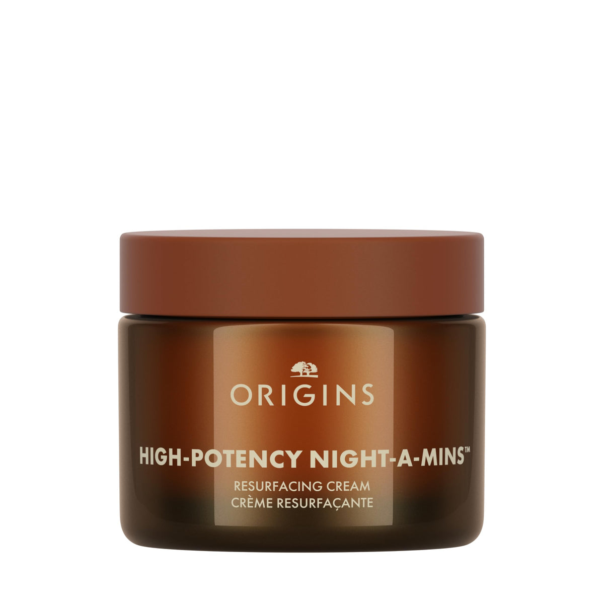 Origins High-Potency Night-A-Mins bottle pour enhances nighttime hydration