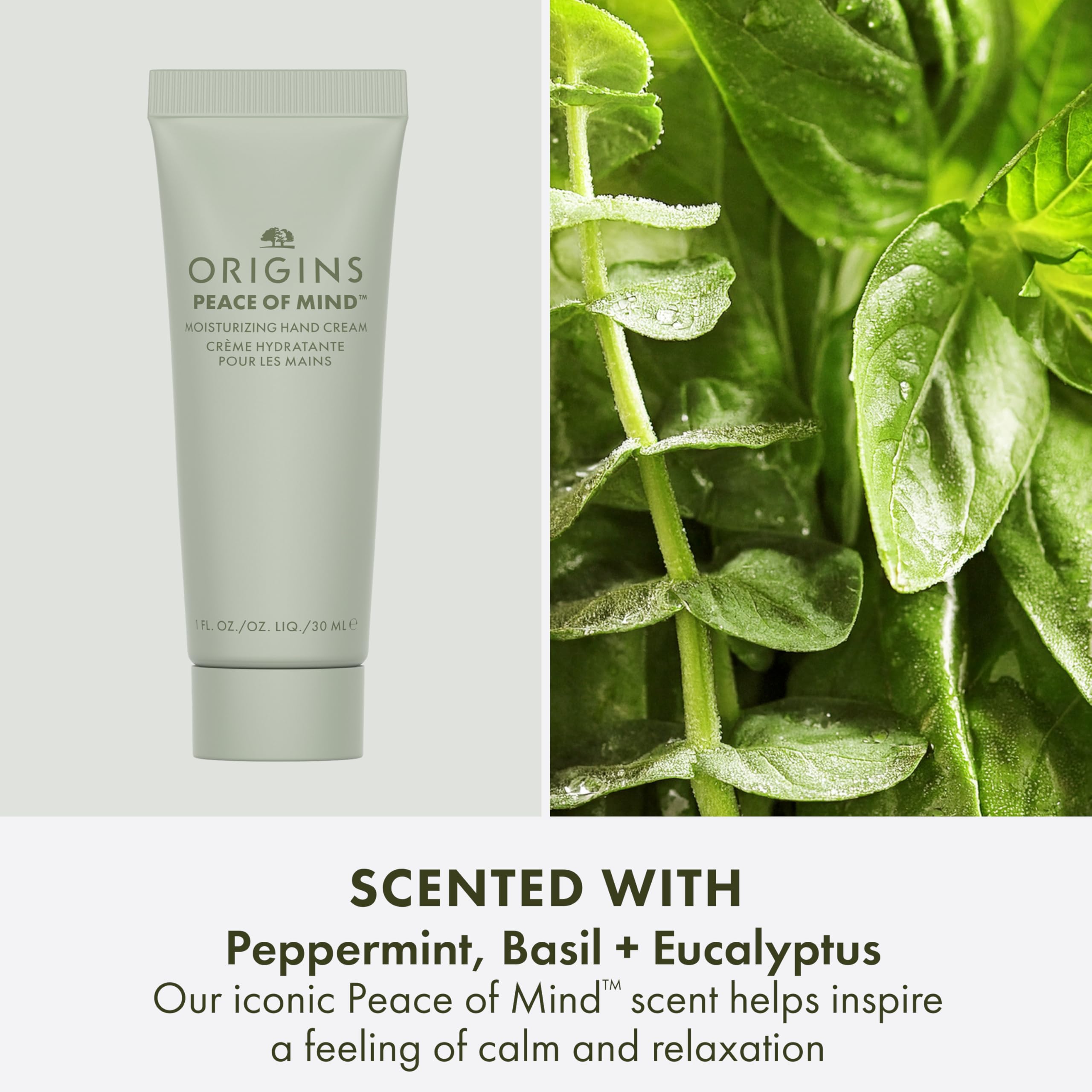 Origins Meadowfoam Oil and Glycerin ingredients highlight hydrating, skin-softening benefits.