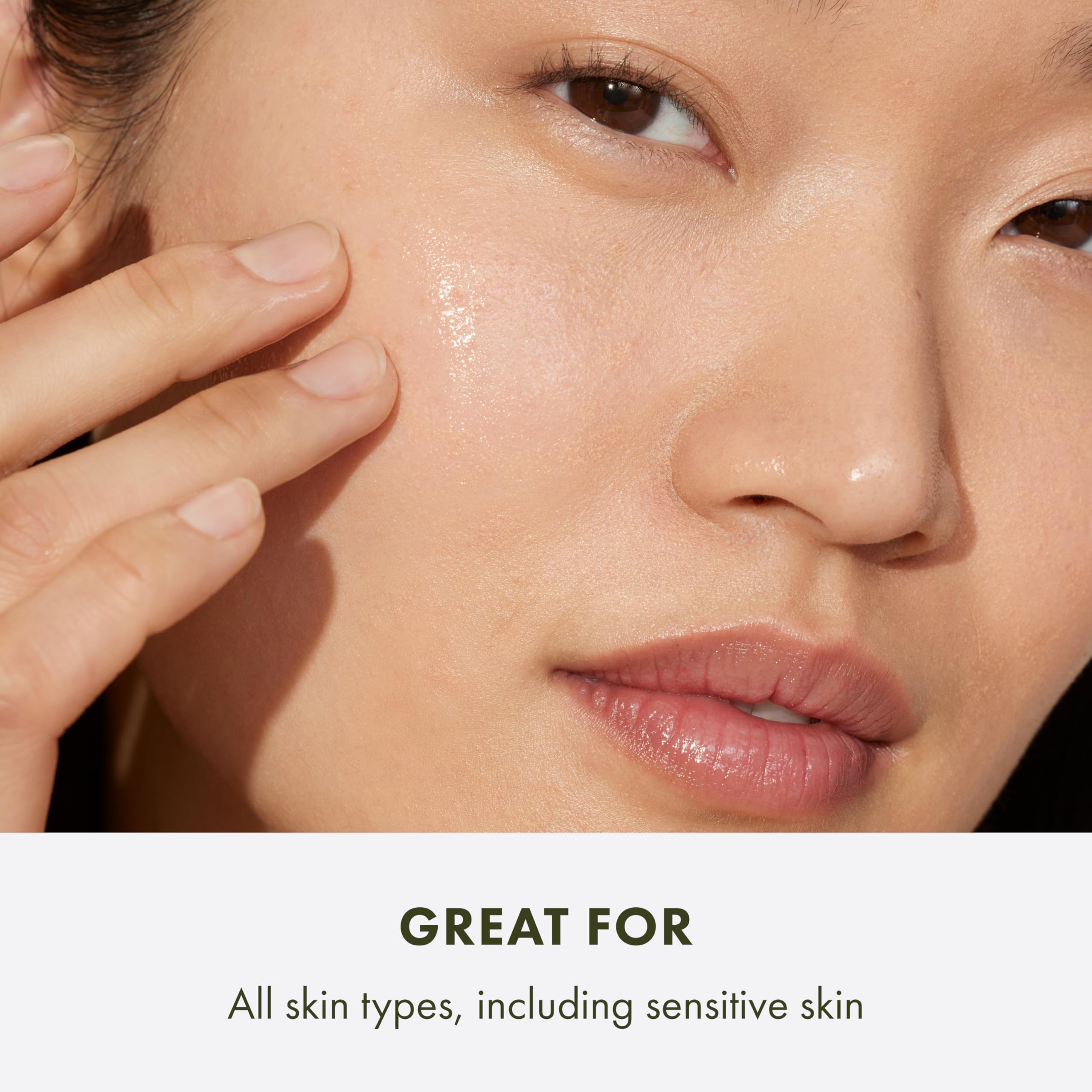 Origins Mega-Mushroom Relief promotes a healthy glow in a skincare routine.