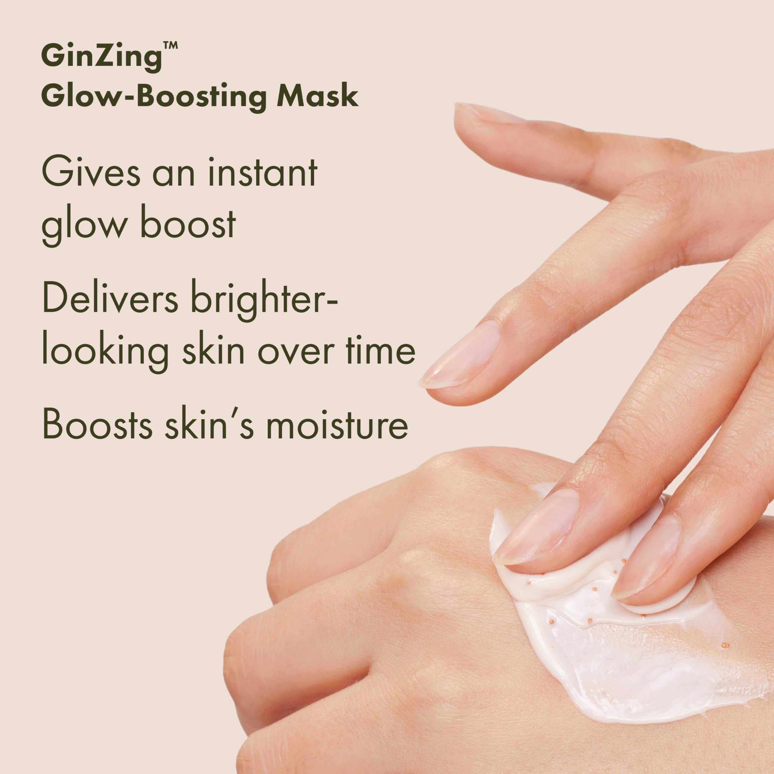 Origins GinZing Glow-Boosting Mask jar brightening with vitamin C