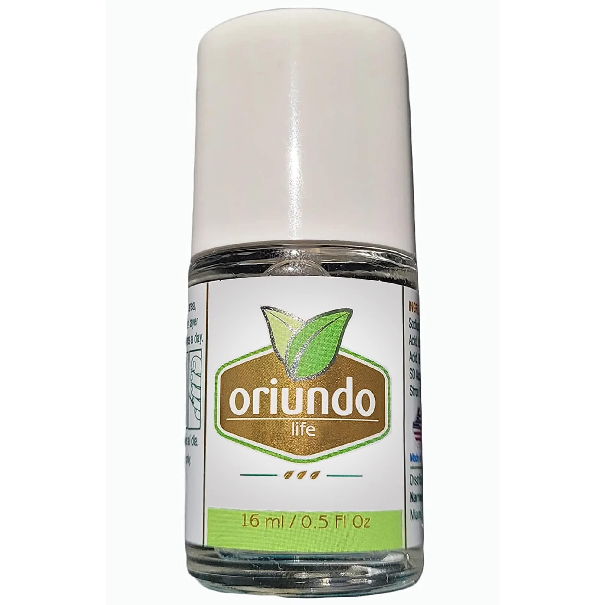 Oriundo Life nail treatment enamel with applicator targets damaged nails for renewal