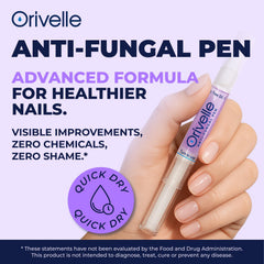 Orivelle Tea Tree Oil Nail Solution nourishes nails with a refreshing scent.