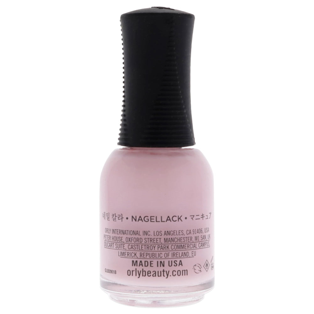 Orly Confetti nails close-up highlights radiant finish and quick-dry performance.