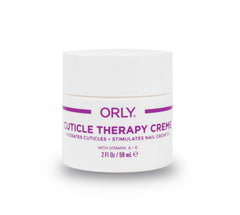 Orly Cuticle Therapy Creme bottle shown for nourishing cuticles and healthy nails.